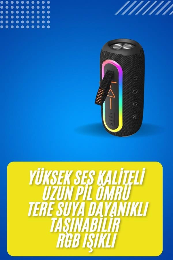 Bluetooth Hoparlör Usb Şarjlı Uzun Pil Ömrü Android Ve İos Uyumlu Renkli ( Lisinya ) Bluetooth Hoparlör Usb Şarjlı Uzun Pil Ömrü Android Ve İos Uyumlu Renkli ( Lisinya )