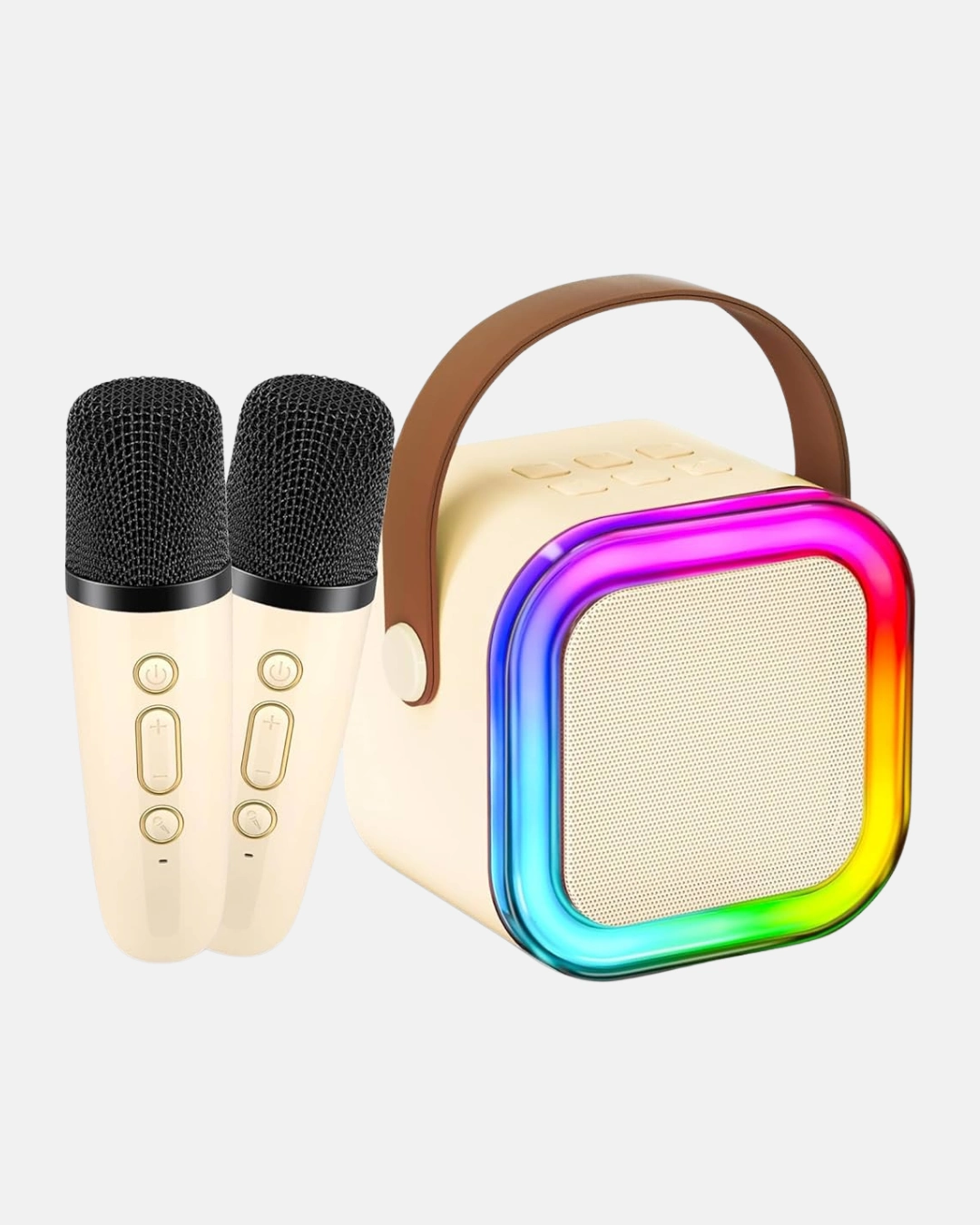 Bluetooth Karaoke Hoparlör Renkli Led Işıklı Ve Type-c Şarjlı ( Lisinya ) Bluetooth Karaoke Hoparlör Renkli Led Işıklı Ve Type-c Şarjlı ( Lisinya )