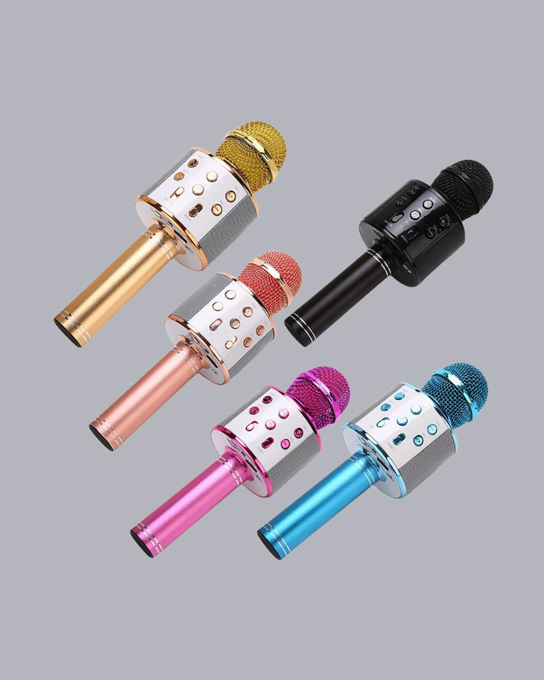 Bluetooth Karaoke Mikrofon – Yüksek Ses Kalitesi, Yankı Efektli, Uzun Ömürlü Pil ( Lisinya ) Bluetooth Karaoke Mikrofon – Yüksek Ses Kalitesi, Yankı Efektli, Uzun Ömürlü Pil ( Lisinya )