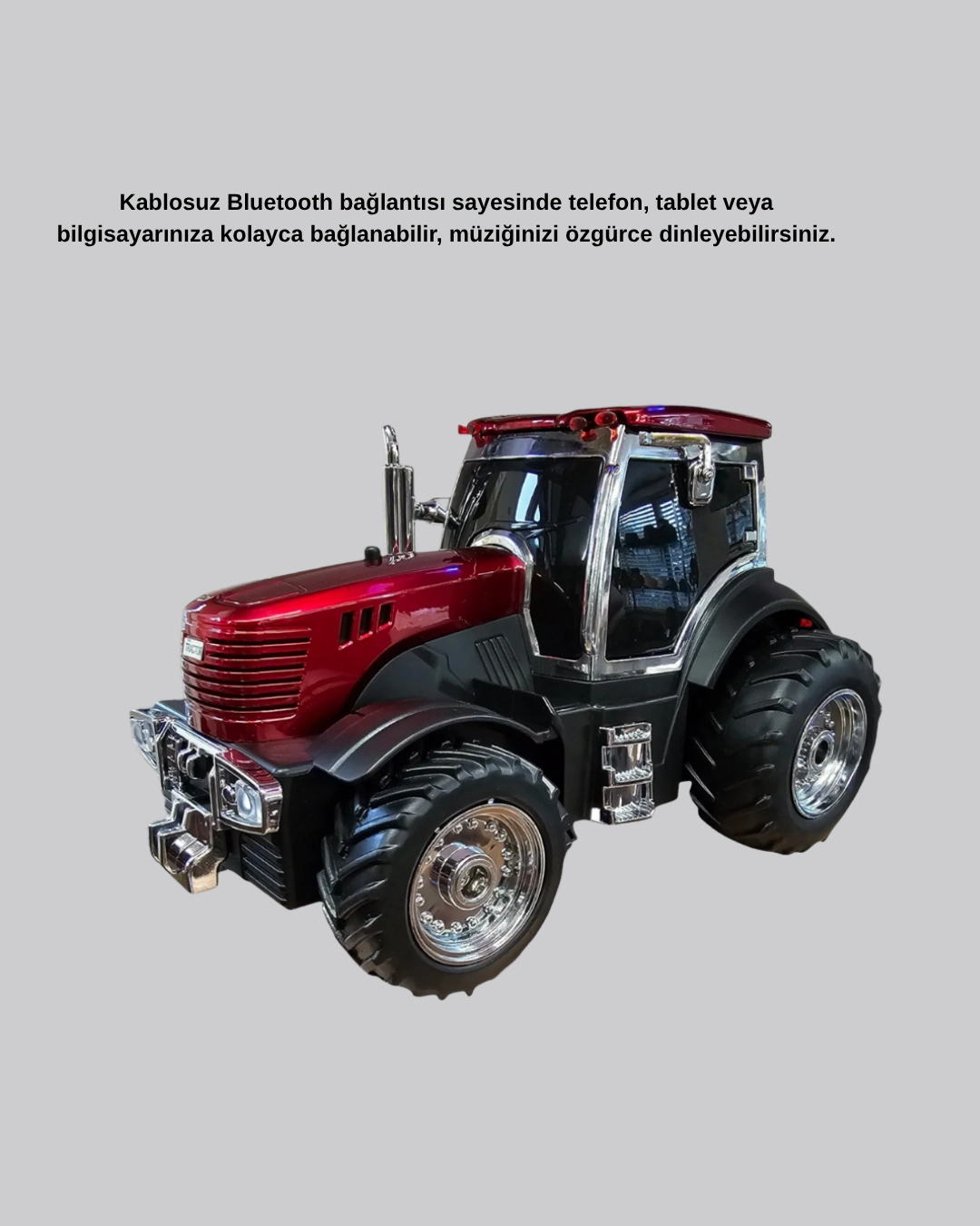 Bluetooth Nostaljik Traktör Hoparlör Led Işıklı 12w Güçlü Ses ( Lisinya ) Bluetooth Nostaljik Traktör Hoparlör Led Işıklı 12w Güçlü Ses ( Lisinya )