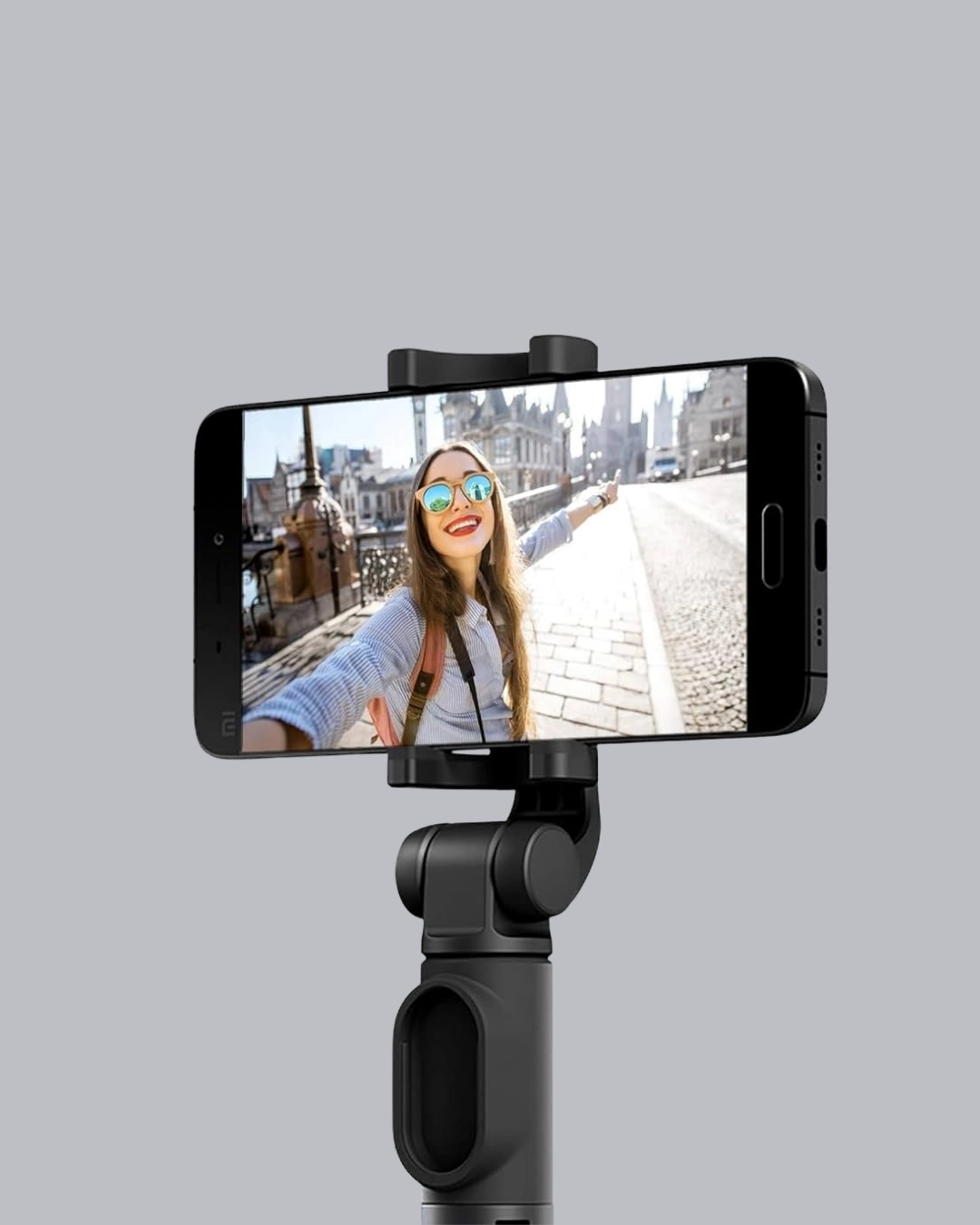 Bluetooth Selfie Çubuğu – 360° Dönebilen Başlık, Kablosuz Bağlantı ( Lisinya )