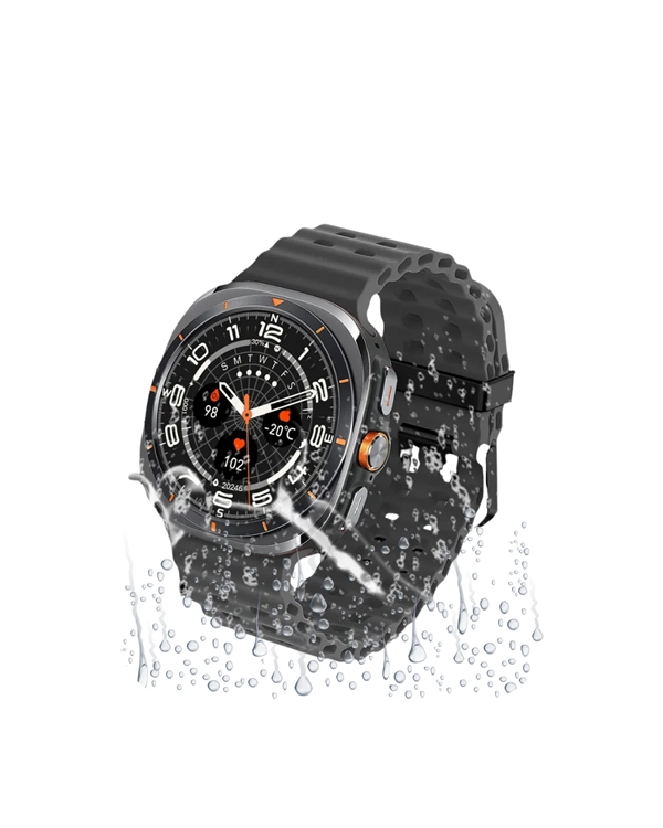 Bluetooth Ve Sesli Görüşme Özellikli Akıllı Saat | 2 inç Ekran | 400 Mah Batarya ( Lisinya )