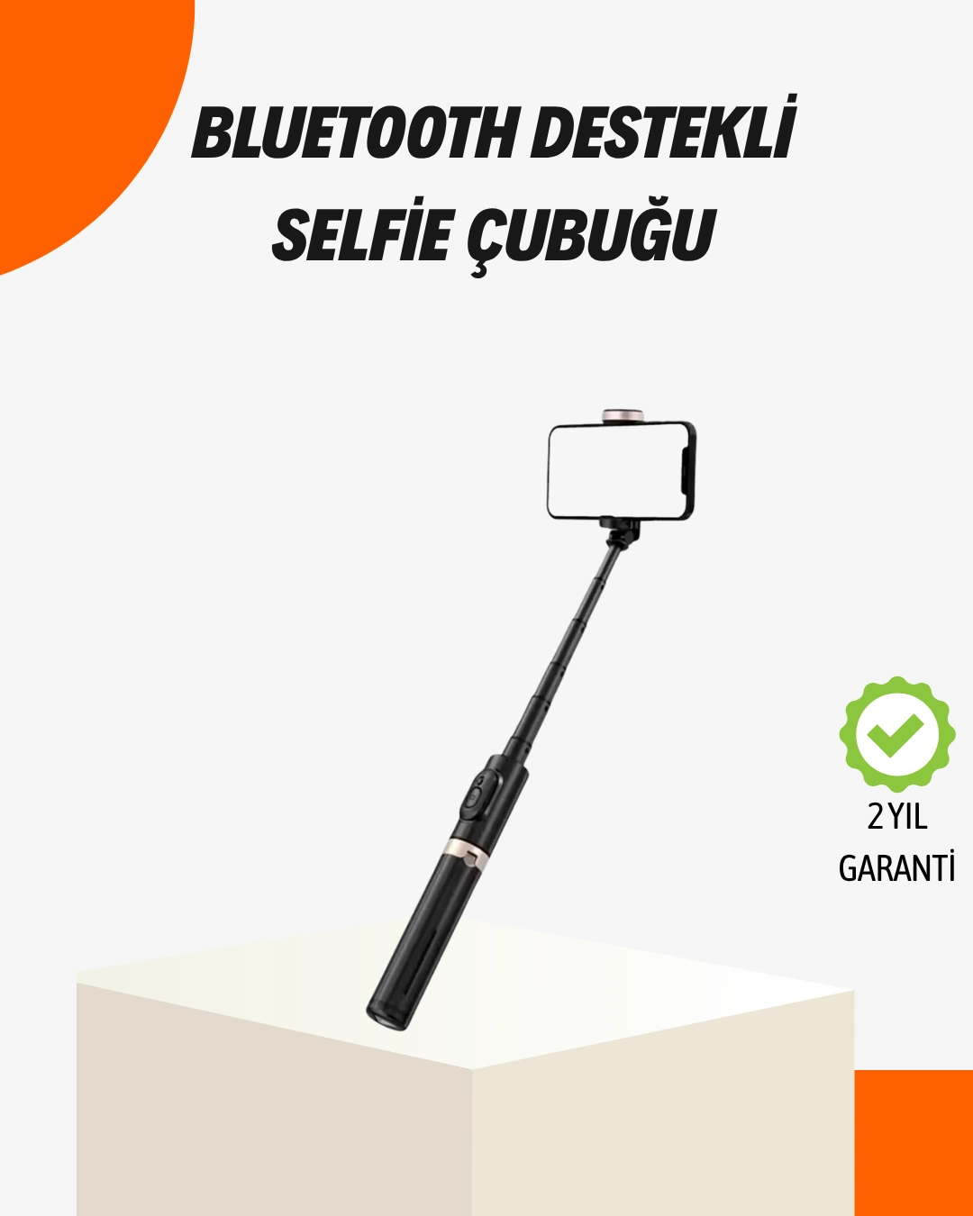 Bluetooth’lu Işıklı Selfie Çubuğu – Katlanabilir, 130 Cm ( Lisinya ) Bluetooth’lu Işıklı Selfie Çubuğu – Katlanabilir, 130 Cm ( Lisinya )