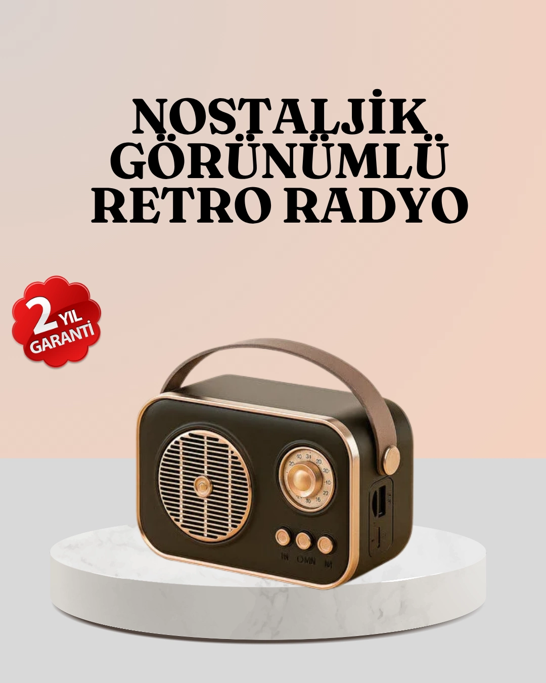 Bluetooth’lu Retro Radyo – Fm Destekli Nostaljik Hoparlör ( Lisinya ) Bluetooth’lu Retro Radyo – Fm Destekli Nostaljik Hoparlör ( Lisinya )