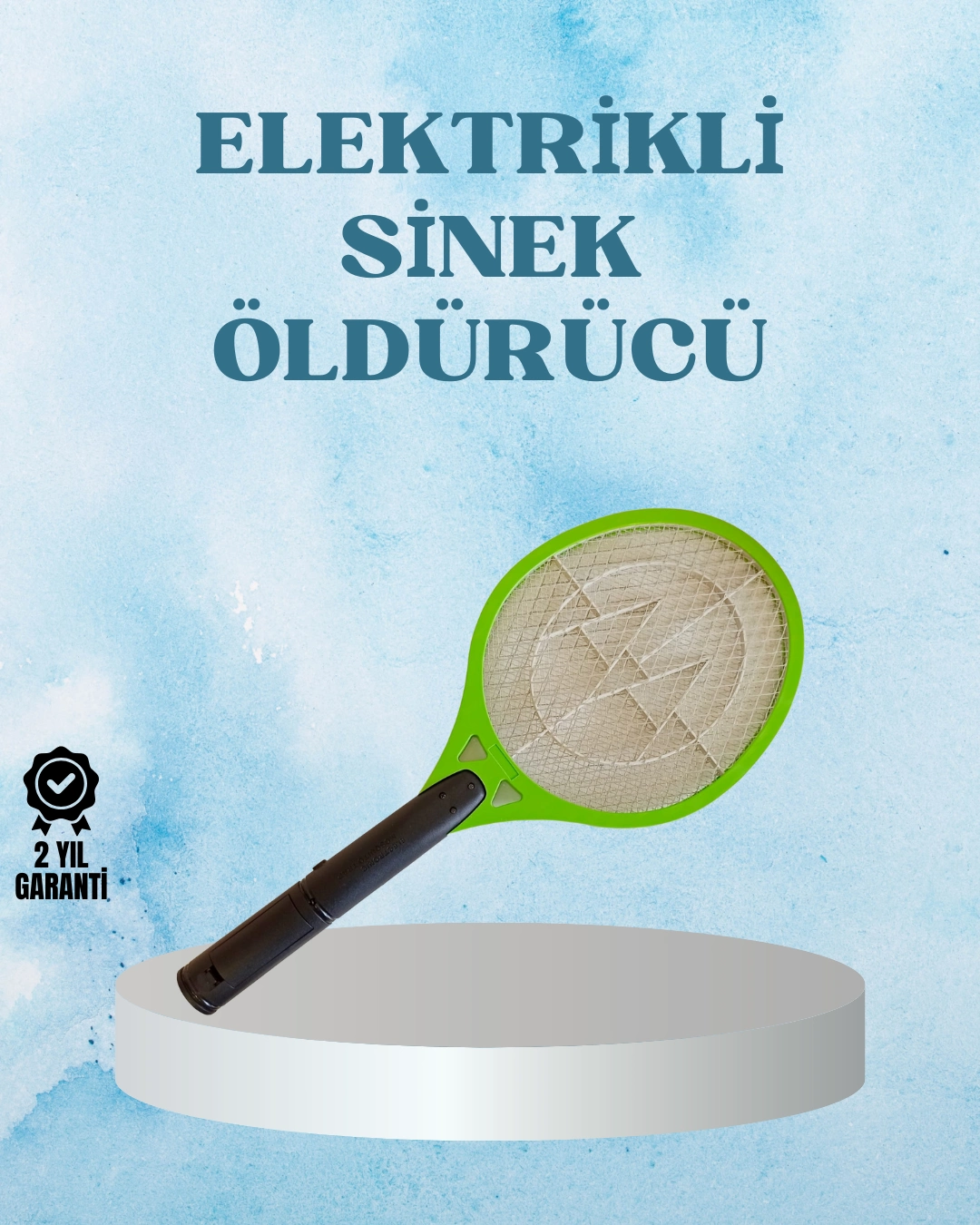 Böcek Önleyici Elektronik Sinek Öldürücü | Üç Katmanlı Güvenlik Izgarası ( Lisinya )