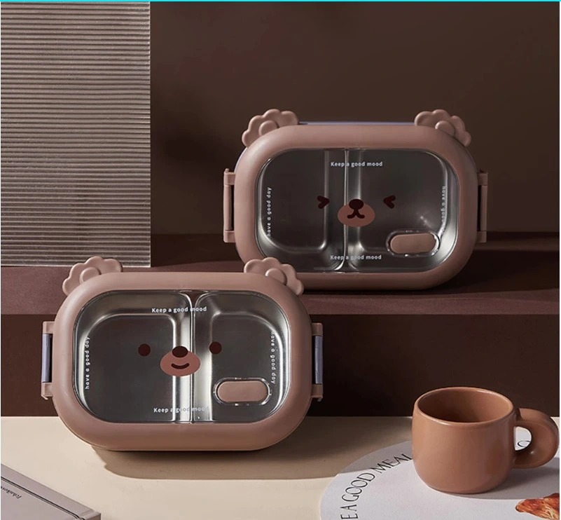 Bölmeli Paslanmaz Çelik Yemek Kutusu ( Lisinya ) Bölmeli Paslanmaz Çelik Yemek Kutusu ( Lisinya )