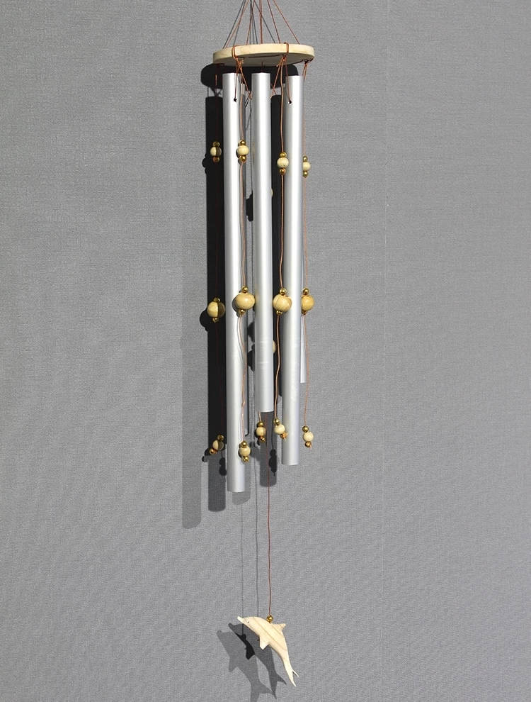 Boncuklu Metal Rüzgar Çanı 3dıarta-28 ( Lisinya )