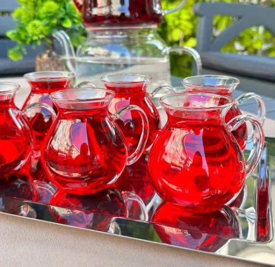 Borosilikat Cam Bardak 6 Adet ( Lisinya ) Borosilikat Cam Bardak 6 Adet ( Lisinya )