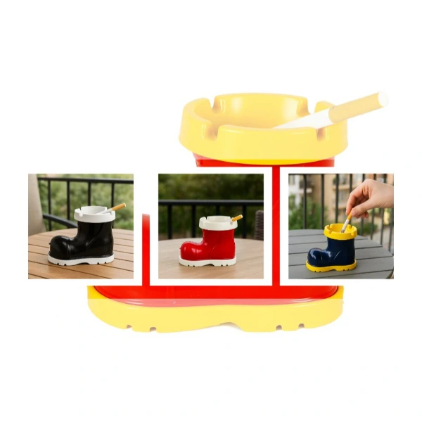 Bot Tasarımlı Kokusuz Küllük ( Lisinya )