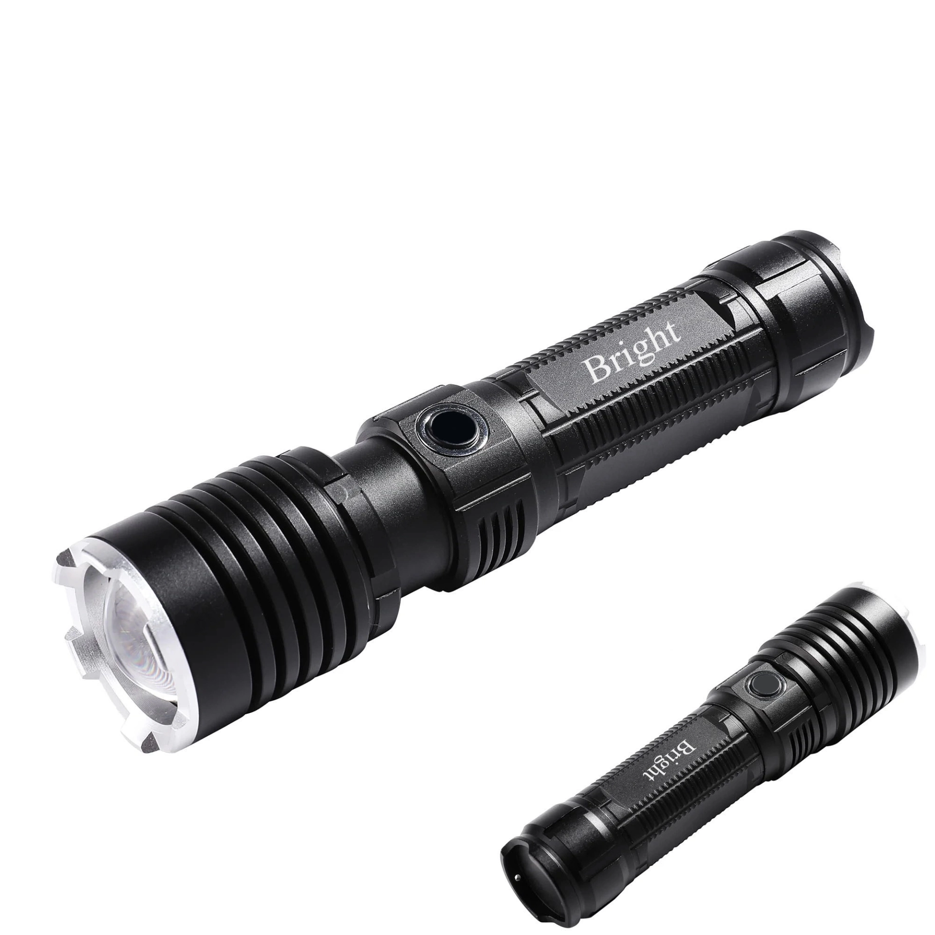Bright Ght-5761 Xp90 Led 3 Mod Zoomlu Yağmur Suyu Geçirmez Şarjlı El Feneri 26650 Pilli ( Lisinya ) Bright Ght-5761 Xp90 Led 3 Mod Zoomlu Yağmur Suyu Geçirmez Şarjlı El Feneri 26650 Pilli ( Lisinya )