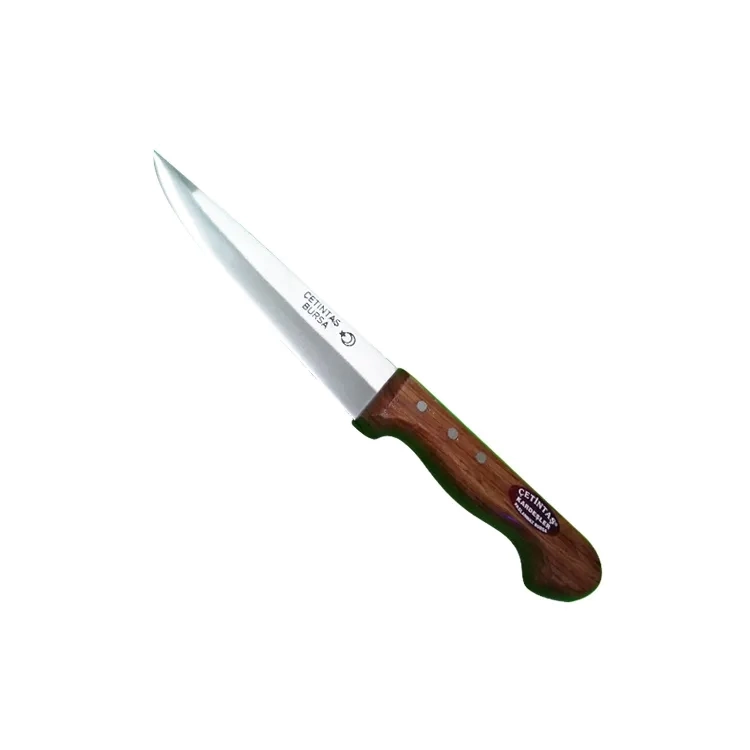 Bursa Kurban Ve Kasap Bıçağı No:0, 12 Cm, Ahşap Gül Sap ( Lisinya ) Bursa Kurban Ve Kasap Bıçağı No:0, 12 Cm, Ahşap Gül Sap ( Lisinya )