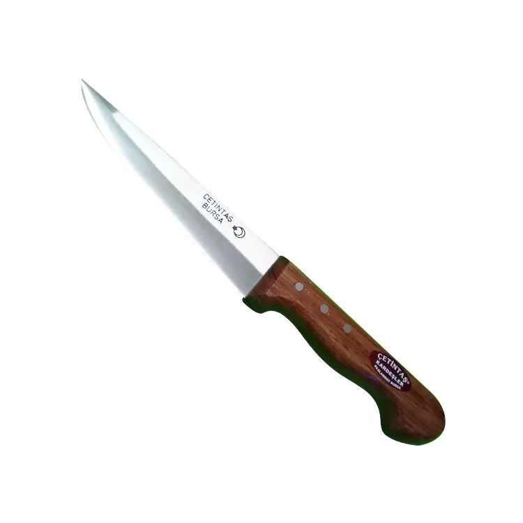 Bursa Kurban Ve Kasap Bıçağı No:2, 16 Cm, Ahşap Gül Sap ( Lisinya ) Bursa Kurban Ve Kasap Bıçağı No:2, 16 Cm, Ahşap Gül Sap ( Lisinya )