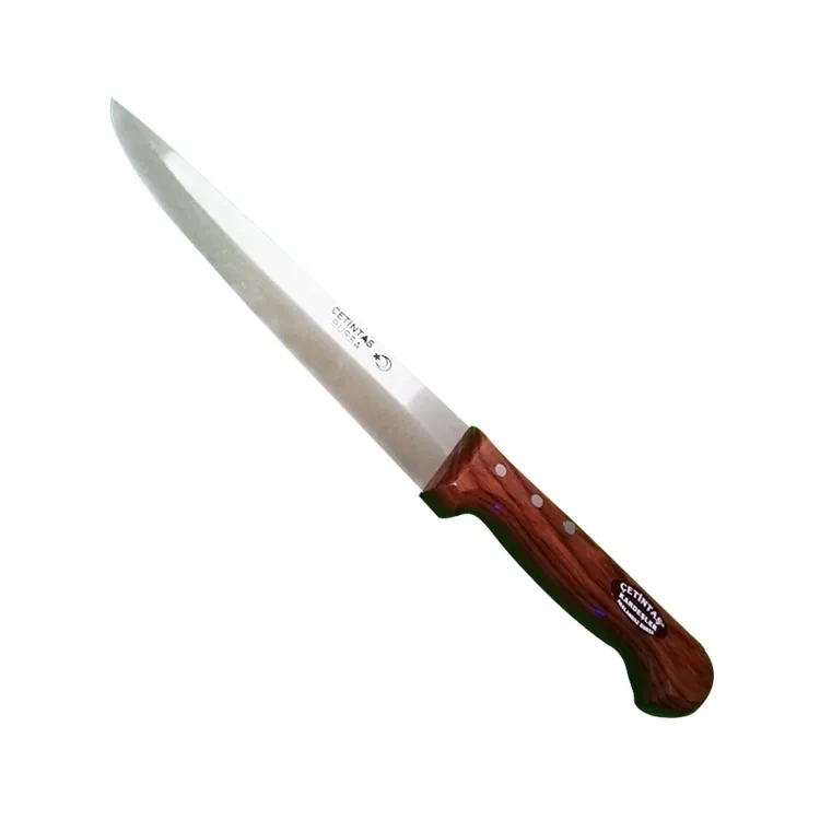 Bursa Kurban Ve Kasap Bıçağı No:3, 18 Cm, Ahşap Gül Sap ( Lisinya ) Bursa Kurban Ve Kasap Bıçağı No:3, 18 Cm, Ahşap Gül Sap ( Lisinya )