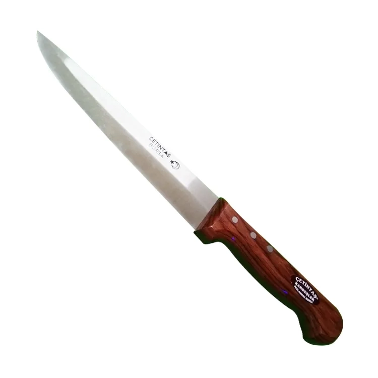 Bursa Kurban Ve Kasap Bıçağı No:4, 21 Cm, Ahşap Gül Sap ( Lisinya ) Bursa Kurban Ve Kasap Bıçağı No:4, 21 Cm, Ahşap Gül Sap ( Lisinya )