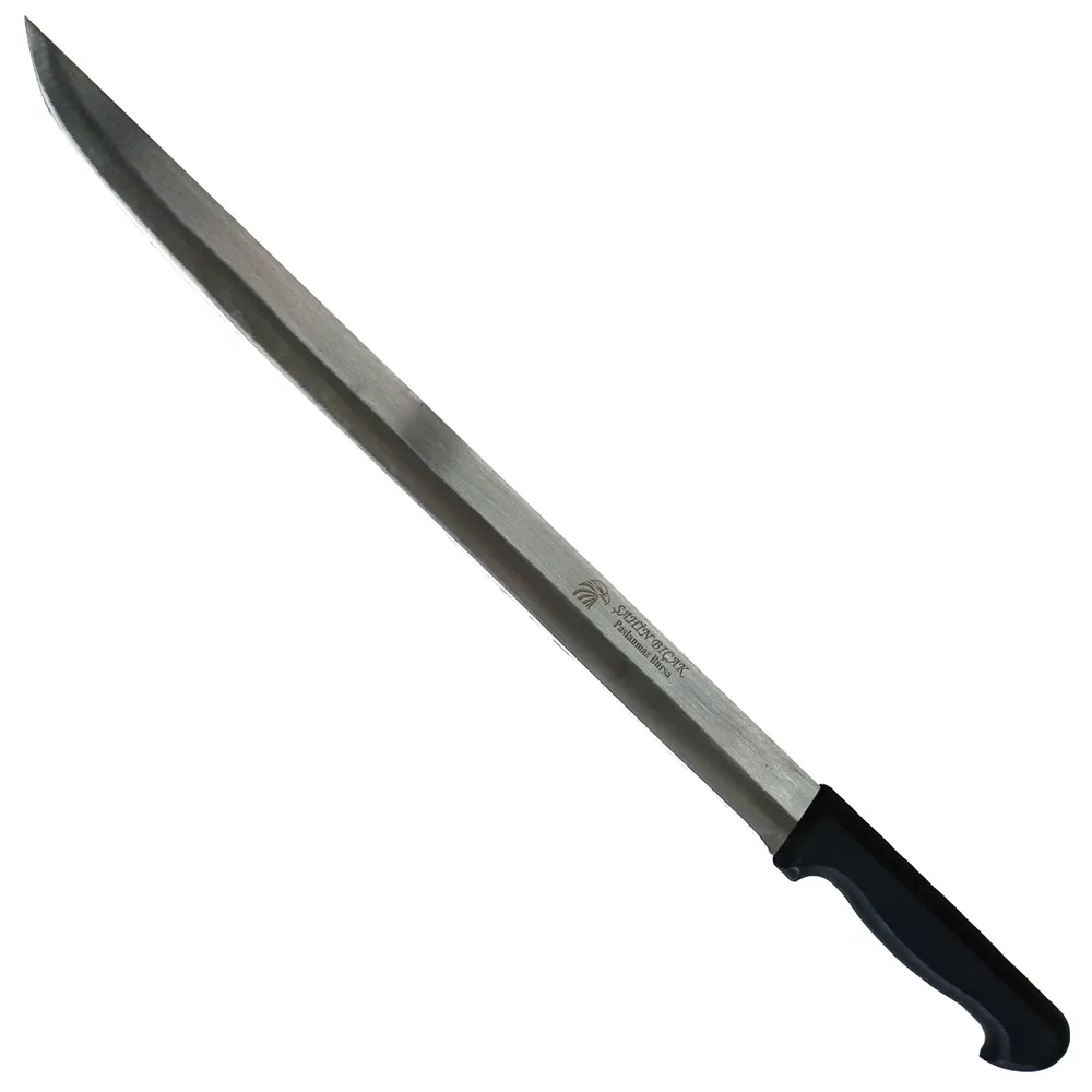 Bursa Paslanmaz Sivri Uçlu Cağ Kebabı Bıçağı 40 Cm - Plastik Sap ( Lisinya ) Bursa Paslanmaz Sivri Uçlu Cağ Kebabı Bıçağı 40 Cm - Plastik Sap ( Lisinya )