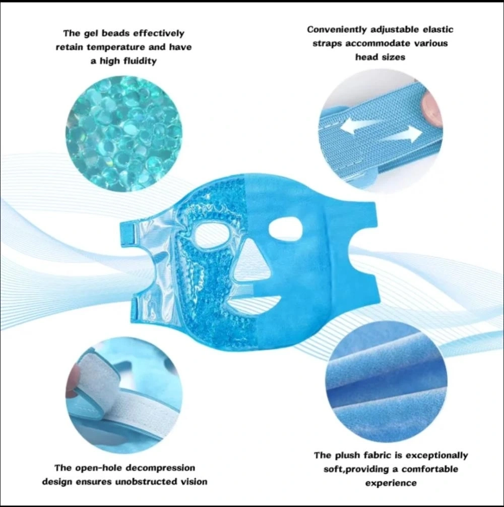 Buz Jel Toplar Termojel Yüz Maskesi, Soğuk Ve Sıcak Terapi Yüz Maskesi ( Lisinya ) Buz Jel Toplar Termojel Yüz Maskesi, Soğuk Ve Sıcak Terapi Yüz Maskesi ( Lisinya )