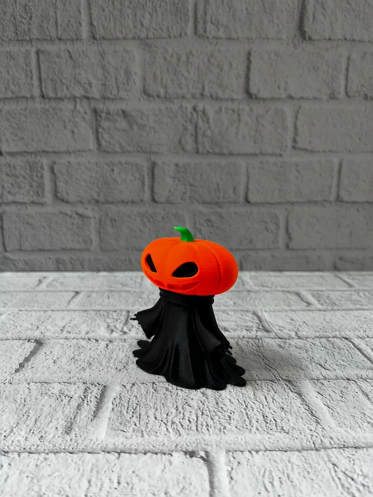 Cadılar Bayramı Temalı Balkabağı Figür 9cm Dekor Objesi ( Lisinya )