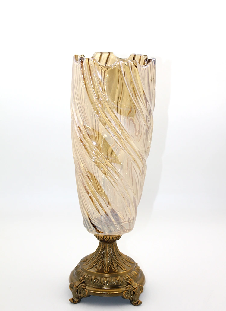 Cam Şamdan Tekli Model 3 ( Lisinya )