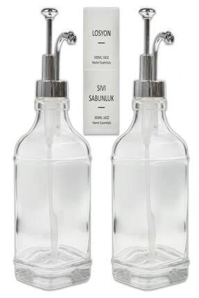 Cam Sıvı Sabunluk Losyonluk Krom ( Lisinya ) Cam Sıvı Sabunluk Losyonluk Krom ( Lisinya )