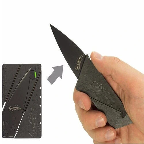 Cardsharp Kredi Kartı Şeklinde Bıçak Kutusuz ( Lisinya ) Cardsharp Kredi Kartı Şeklinde Bıçak Kutusuz ( Lisinya )