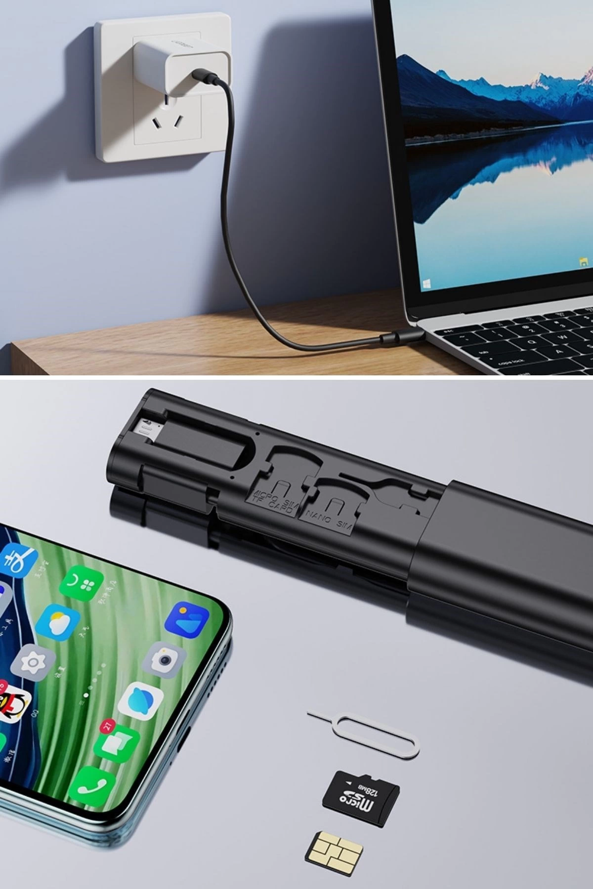 Cep Tipi 60w Bas Aç Type-c,iphone Şarj,micro Usb Hızlı Şarj Data Kablo Seti ( Lisinya ) Cep Tipi 60w Bas Aç Type-c,iphone Şarj,micro Usb Hızlı Şarj Data Kablo Seti ( Lisinya )