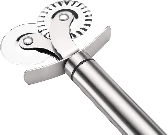 Çift Başlıklı Pizza Hamur Bıçağı ( Lisinya ) Çift Başlıklı Pizza Hamur Bıçağı ( Lisinya )