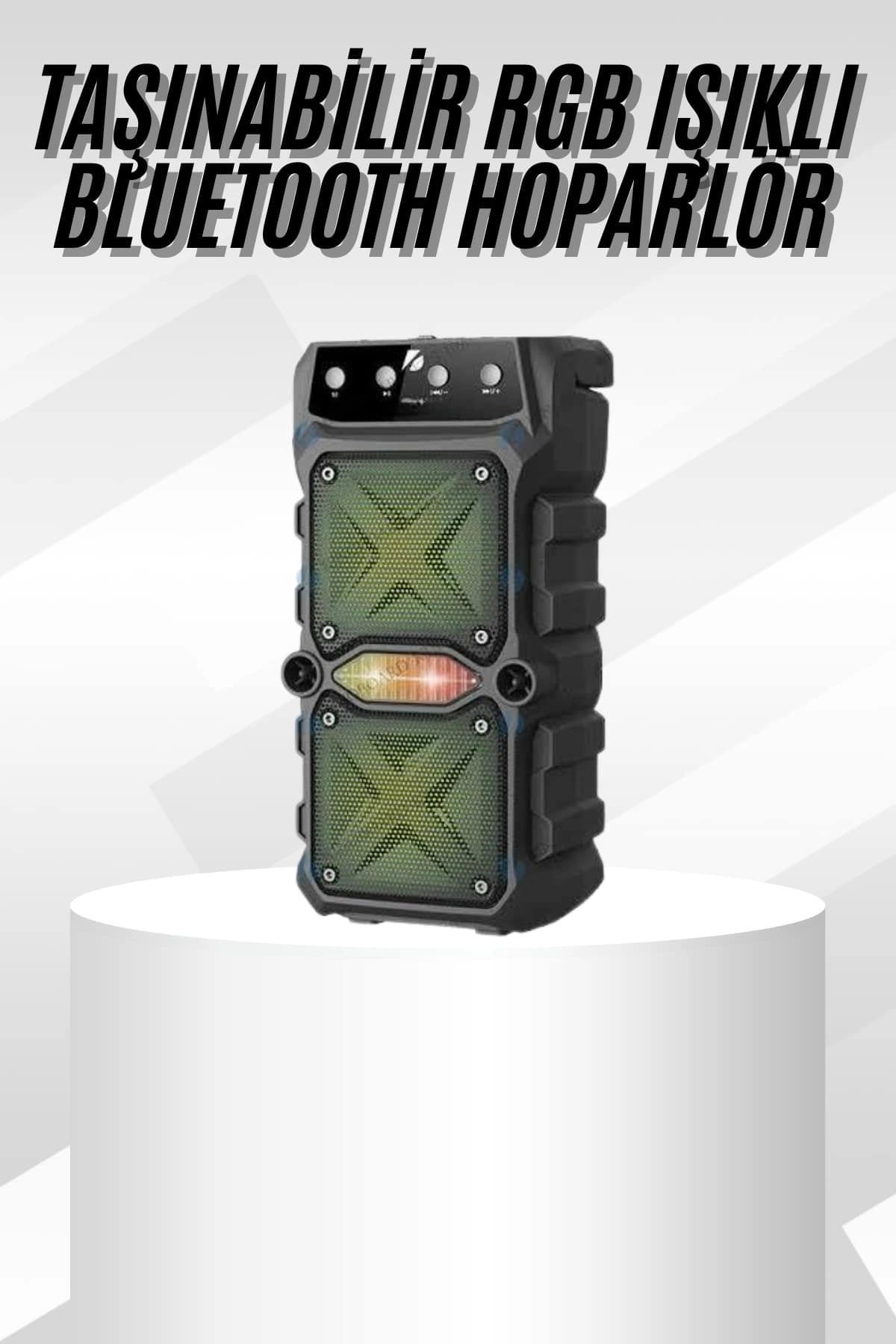 Çift Çıkışlı Güçlü Bataryalı Kablosuz Yüksek Ses Kaliteli Bluetooth Hoparlör ( Lisinya ) Çift Çıkışlı Güçlü Bataryalı Kablosuz Yüksek Ses Kaliteli Bluetooth Hoparlör ( Lisinya )