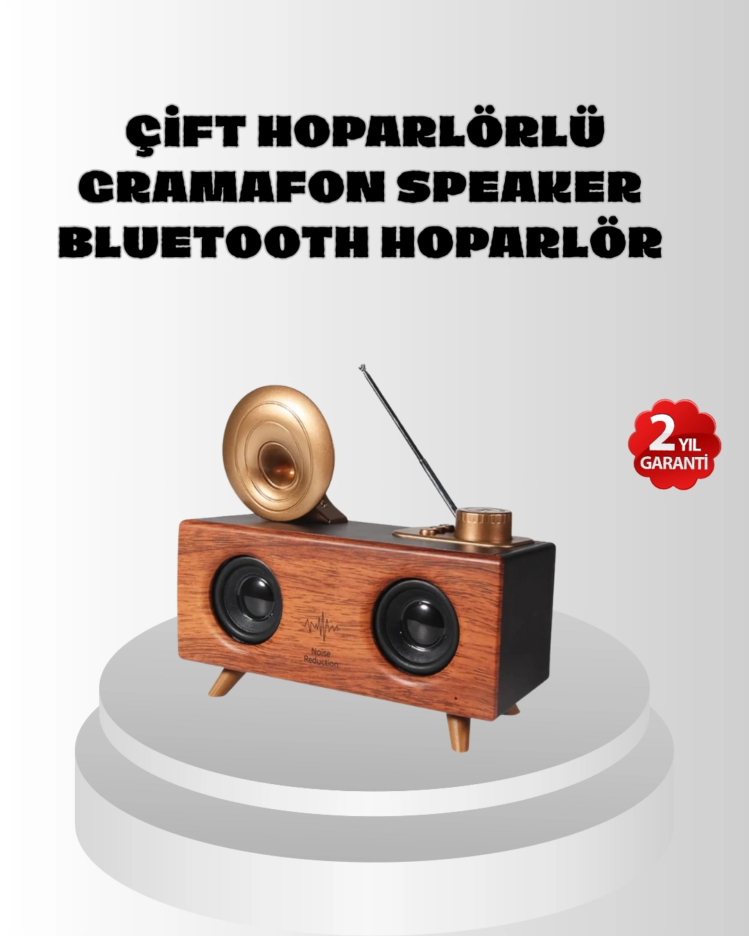 Çift Hoparlörlü Retro Bluetooth Speaker 1800mah Bataryalı Aux Usb Sd Kartlı ( Lisinya ) Çift Hoparlörlü Retro Bluetooth Speaker 1800mah Bataryalı Aux Usb Sd Kartlı ( Lisinya )