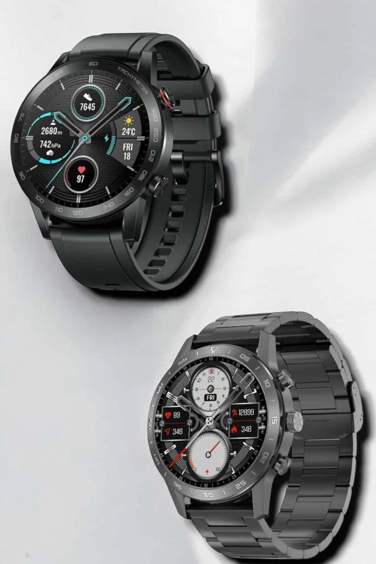 Çift Kordonlu Yüksek Çözünürlüklü Akıllı Saat Uyku İzleyici & Spor Modları ( Lisinya ) Çift Kordonlu Yüksek Çözünürlüklü Akıllı Saat Uyku İzleyici & Spor Modları ( Lisinya )