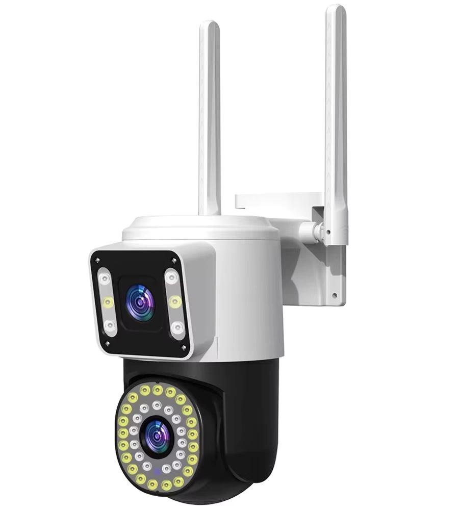 4mp Yoosee Çift Lens Ip Kamera - Wıfı Açık Otomatik İzleme, Su Geçirmez Kablosuz Güvenlik Ev Kamerası, Renkli Gece Görüş ( Lisinya )