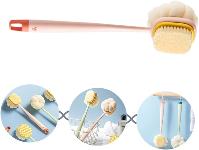 Çift Taraflı Banyo Duş Fırçası ( Lisinya )