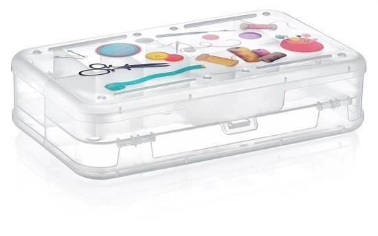 Çift Taraflı Bölmeli Hobi Dikiş Kutusu Ardunio Malzeme Kutusu ( Lisinya ) Çift Taraflı Bölmeli Hobi Dikiş Kutusu Ardunio Malzeme Kutusu ( Lisinya )