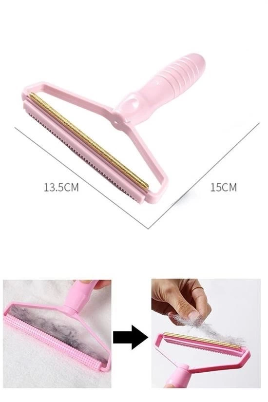 Çift Taraflı Elbise Kazak Plastik Kumaş Tüy Alma Ve Tiftik Temizleyici Toplayıcı Taşınabilir ( Lisinya )