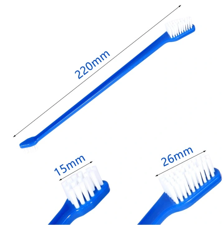 Çıft Taraflı Hayvan Dış Firçası 4 Lü Set ( Lisinya )