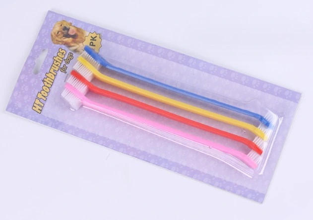 Çıft Taraflı Hayvan Dış Firçası 4 Lü Set ( Lisinya )