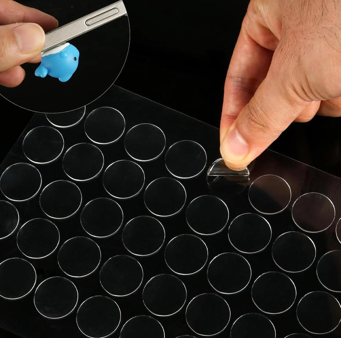 Çift Taraflı Yuvarlak Montaj Macunu 420 Adet ( Lisinya ) Çift Taraflı Yuvarlak Montaj Macunu 420 Adet ( Lisinya )