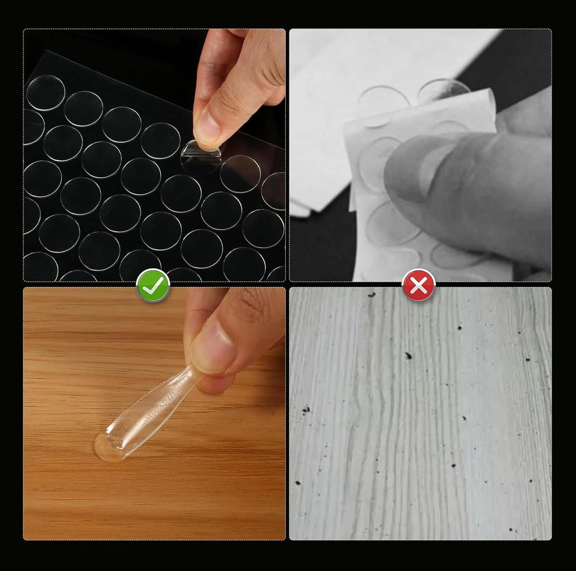 Çift Taraflı Yuvarlak Montaj Macunu 420 Adet ( Lisinya ) Çift Taraflı Yuvarlak Montaj Macunu 420 Adet ( Lisinya )