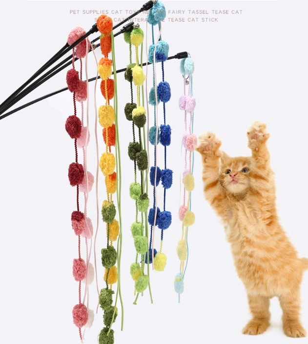 Çıngıraklı Kedi Oyun Oltası ( Lisinya )