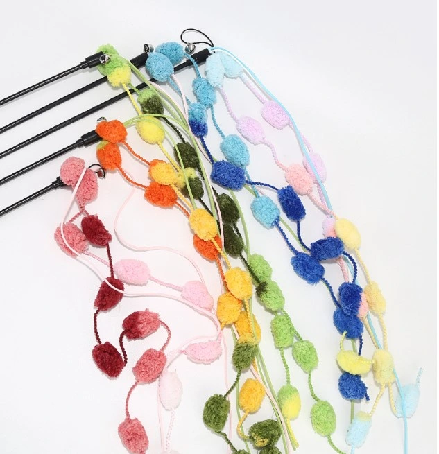 Çıngıraklı Kedi Oyun Oltası ( Lisinya )