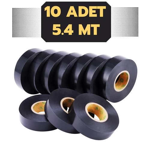 Cinta 10 Adet Elektrik İzolasyon Bandı ( Lisinya )
