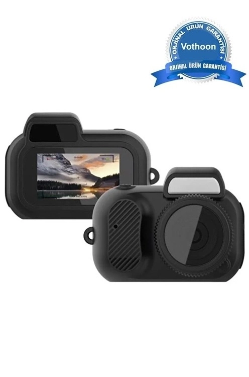 Cmr-37 Mini Dijital Video Fotoğraf Makinesi Kamera Siyah ( Lisinya )