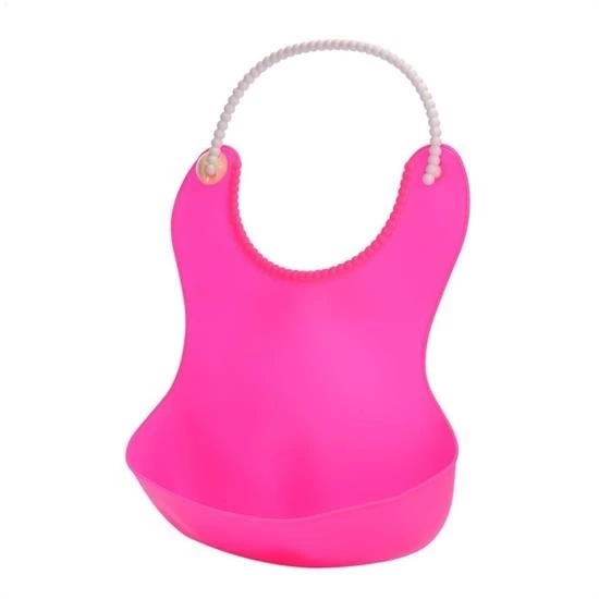 Çocuk Bebek Mama Önlüğü Dökülme Engelleyici Bükülebilir Pembe ( Lisinya ) Çocuk Bebek Mama Önlüğü Dökülme Engelleyici Bükülebilir Pembe ( Lisinya )