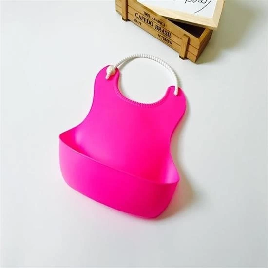 Çocuk Bebek Mama Önlüğü Dökülme Engelleyici Bükülebilir Pembe ( Lisinya ) Çocuk Bebek Mama Önlüğü Dökülme Engelleyici Bükülebilir Pembe ( Lisinya )