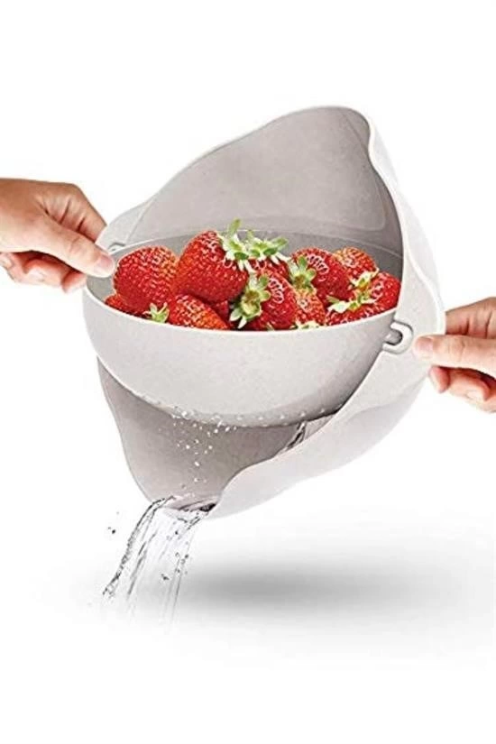 Çok Amaçlı 360 Derece Dönebilir Pratik Hazneli Mutfak Süzgeç Elek ( Lisinya ) Çok Amaçlı 360 Derece Dönebilir Pratik Hazneli Mutfak Süzgeç Elek ( Lisinya )