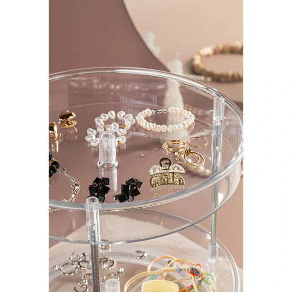 Çok Amaçlı Dönebilen 2 Katlı Organizer ( Lisinya ) Çok Amaçlı Dönebilen 2 Katlı Organizer ( Lisinya )