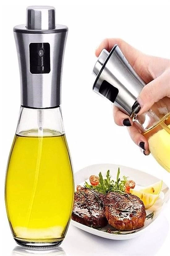 Çok Amaçlı Spreyli Sızdırmaz Cam Şişe Yağdanlık Limon Sirke Sos Püskürtücü Dağıtıcı Sprey ( Lisinya ) Çok Amaçlı Spreyli Sızdırmaz Cam Şişe Yağdanlık Limon Sirke Sos Püskürtücü Dağıtıcı Sprey ( Lisinya )