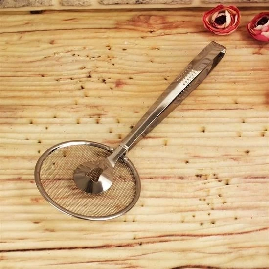 Çok Amaçlı Süzgeçli Paslanmaz Metal Haşlama Ve Kızartma Maşası ( Lisinya ) Çok Amaçlı Süzgeçli Paslanmaz Metal Haşlama Ve Kızartma Maşası ( Lisinya )