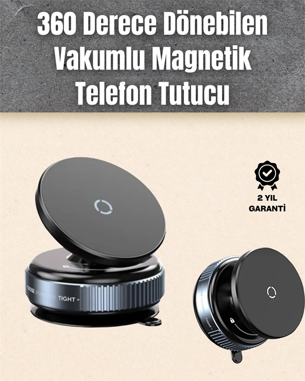 Çok Yönlü Döner Başlıklı Vakumlu Araç Telefon Standı – Sert Yollarda Stabil Kullanım ( Lisinya ) Çok Yönlü Döner Başlıklı Vakumlu Araç Telefon Standı – Sert Yollarda Stabil Kullanım ( Lisinya )