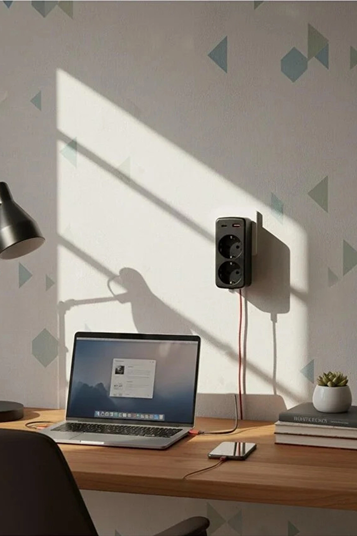 Çoklu Priz Yüksek Gerilim Korumalı 2’li Priz 1xusb 1xtype-c Çıkışlı Grup Priz Çoğaltıcı ( Lisinya )