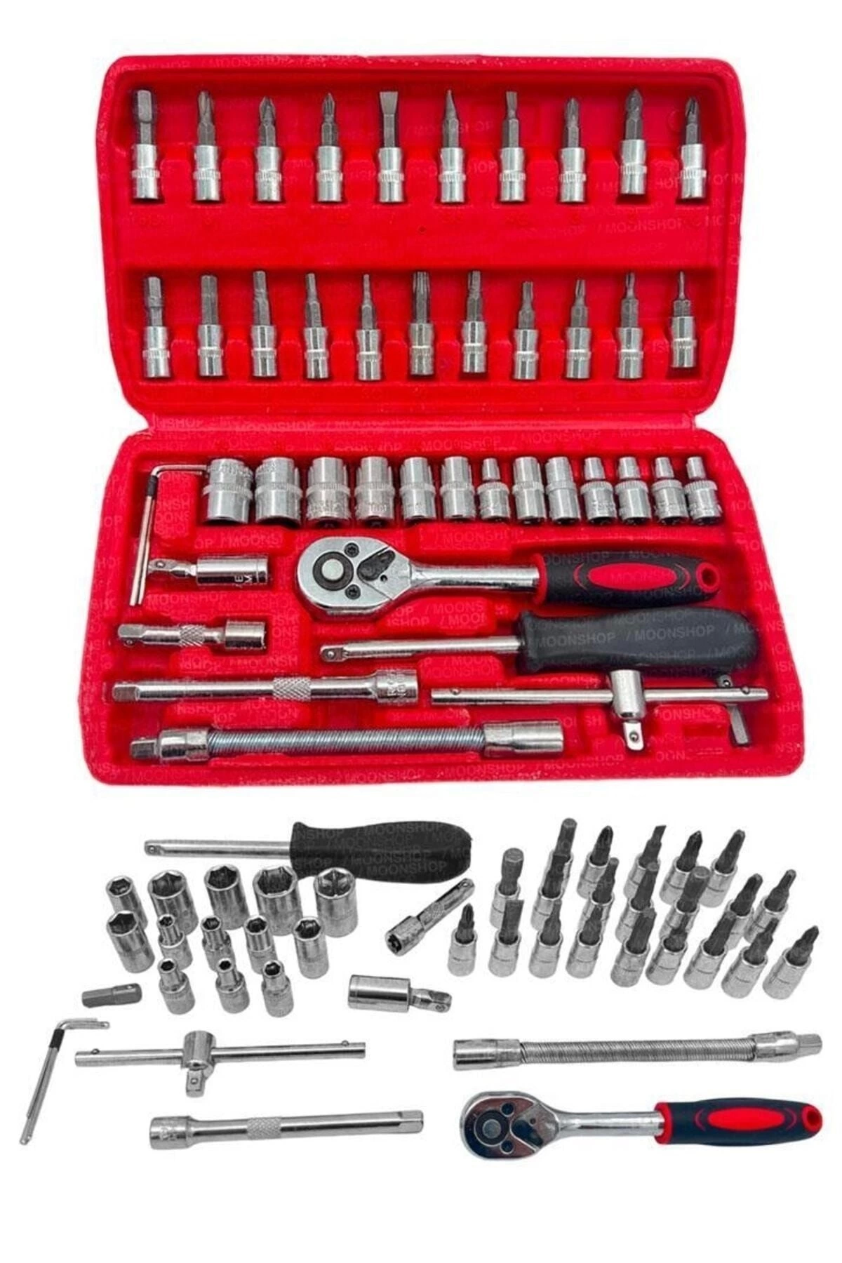 Cr-v Max 1/4 Cırcırlı 46 Parça Lokma Anahtar Takımı Bits Uç Seti Tam Set Germany ( Lisinya ) Cr-v Max 1/4 Cırcırlı 46 Parça Lokma Anahtar Takımı Bits Uç Seti Tam Set Germany ( Lisinya )